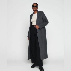 Reformation Wayne Coat Dark Grey (Medium)